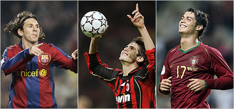 Ronaldo Kaka Messi on Cristiano Ronaldo Kaka Lionel Messi 2 Jpg