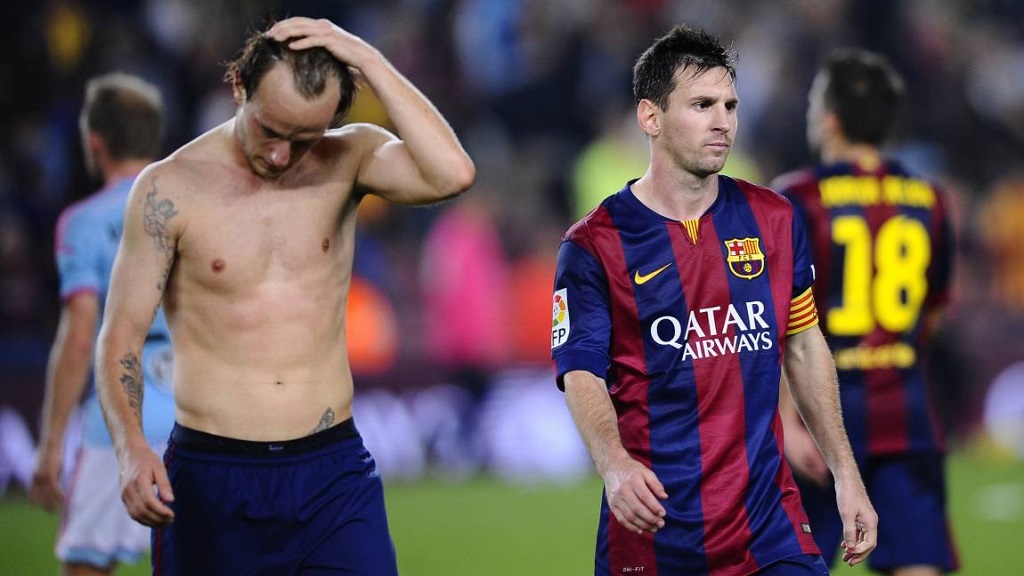 Rakitic y Messi